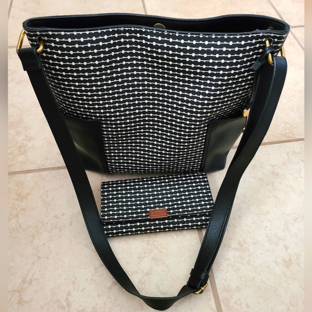Fossil Purse and Wallet Combo